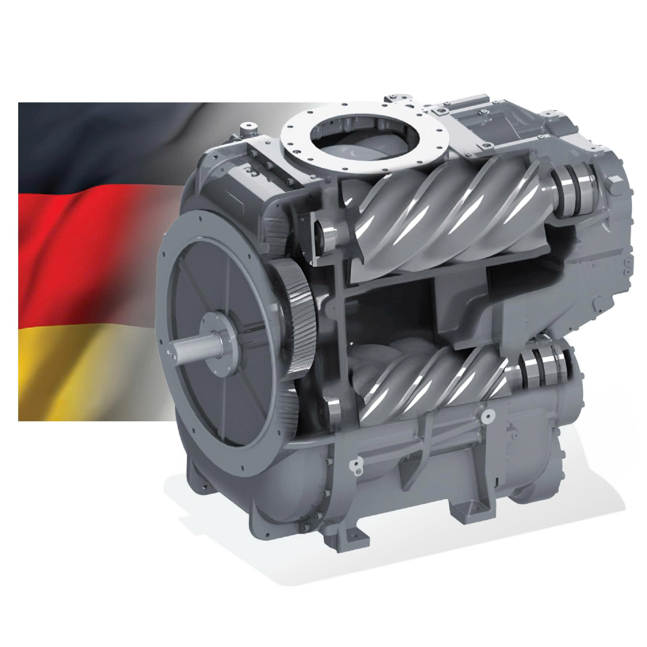 Trục Vít Hai Cấp TLC Compressor 1 Trục Vít Hai Cấp TLC Compressor