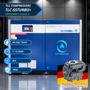 Máy nén khí TLC-55TURBO+ (75HP)