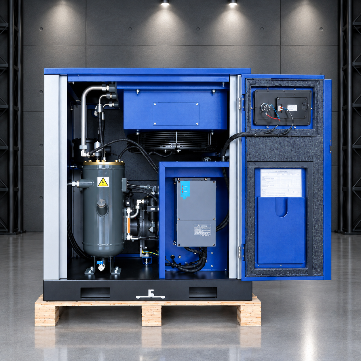 Máy nén khí TLC-7.5PRO+ (10HP) 2 Máy nén khí TLC-7.5PRO+ (10HP) - Ảnh 2