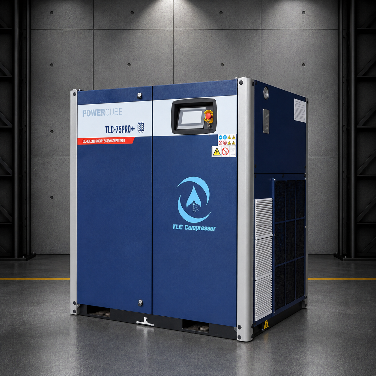 Máy nén khí TLC-75PRO+ (100HP) 3 Máy nén khí TLC-75PRO+ (100HP) - Ảnh 3