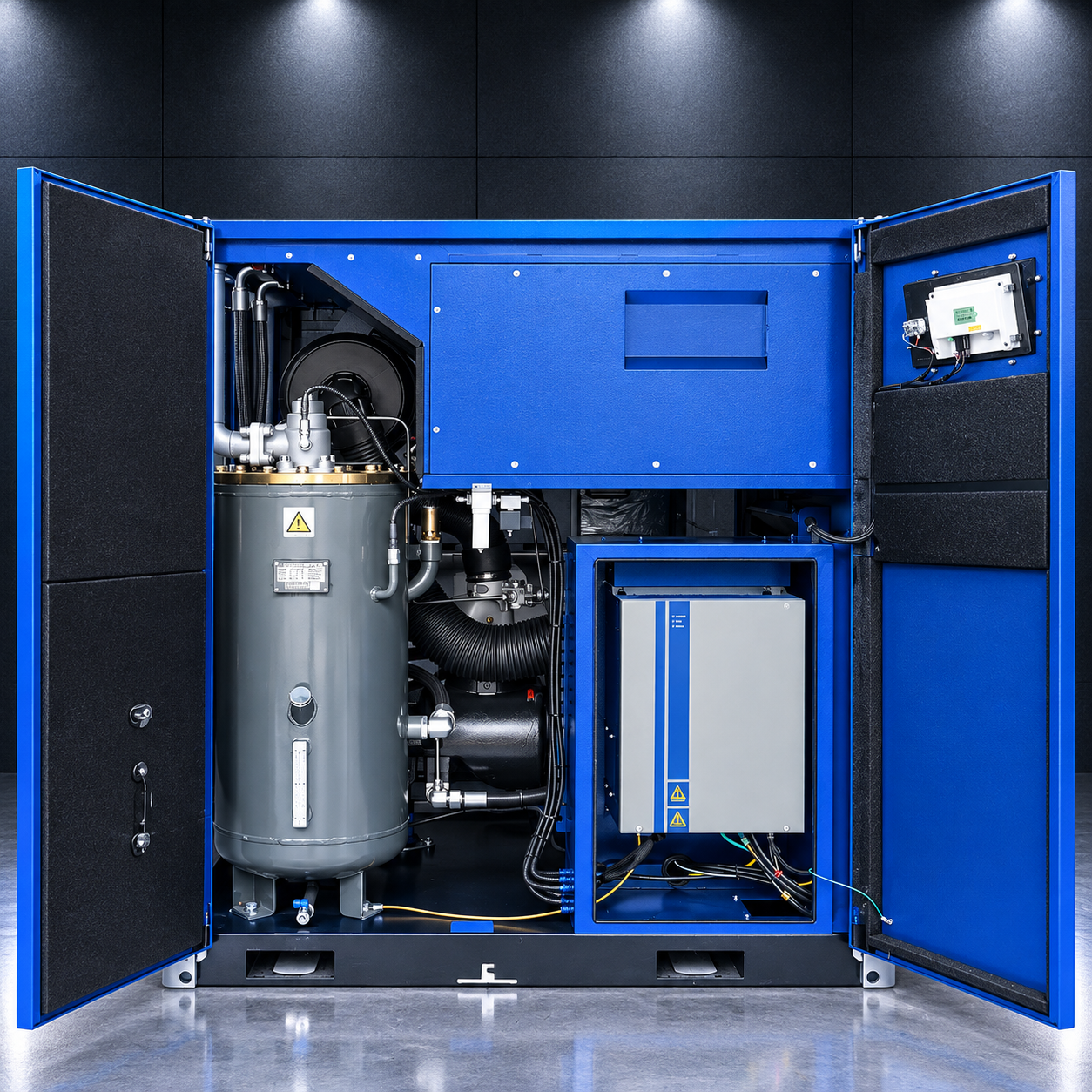 Máy nén khí TLC-75PRO+ (100HP) 2 Máy nén khí TLC-75PRO+ (100HP) - Ảnh 2