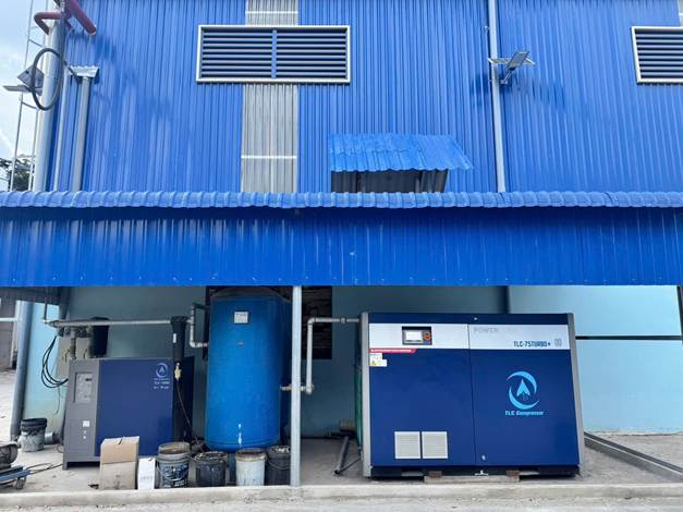 Hoạt động của máy nén khí