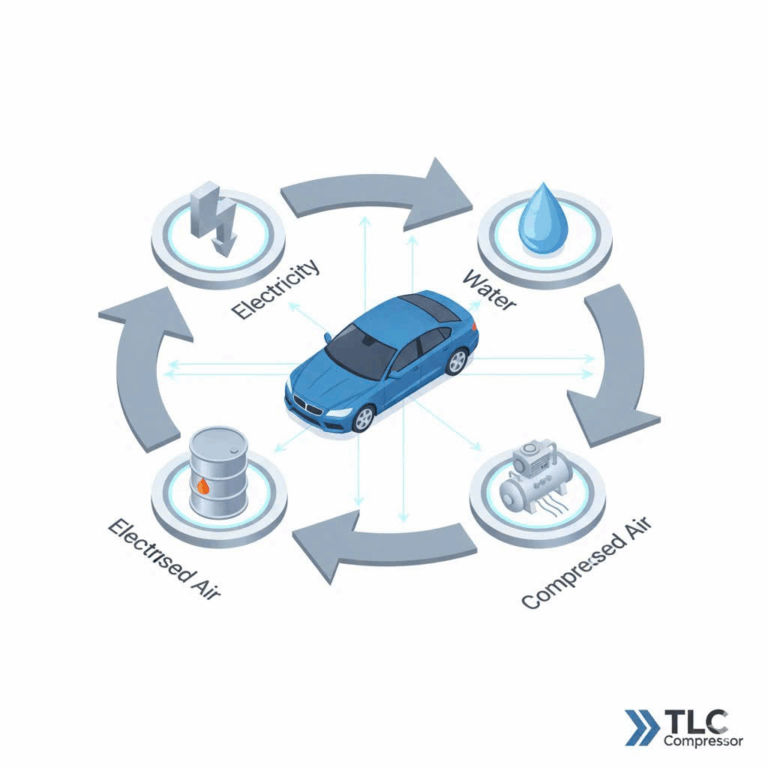 Nén khí trong ngành ô tô