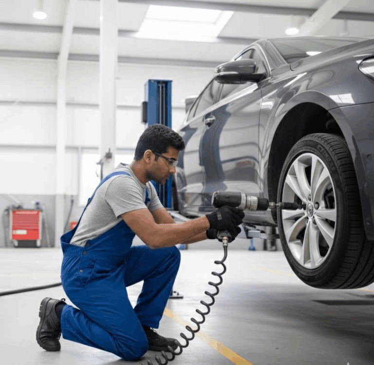 Nén khí ngành ô tô