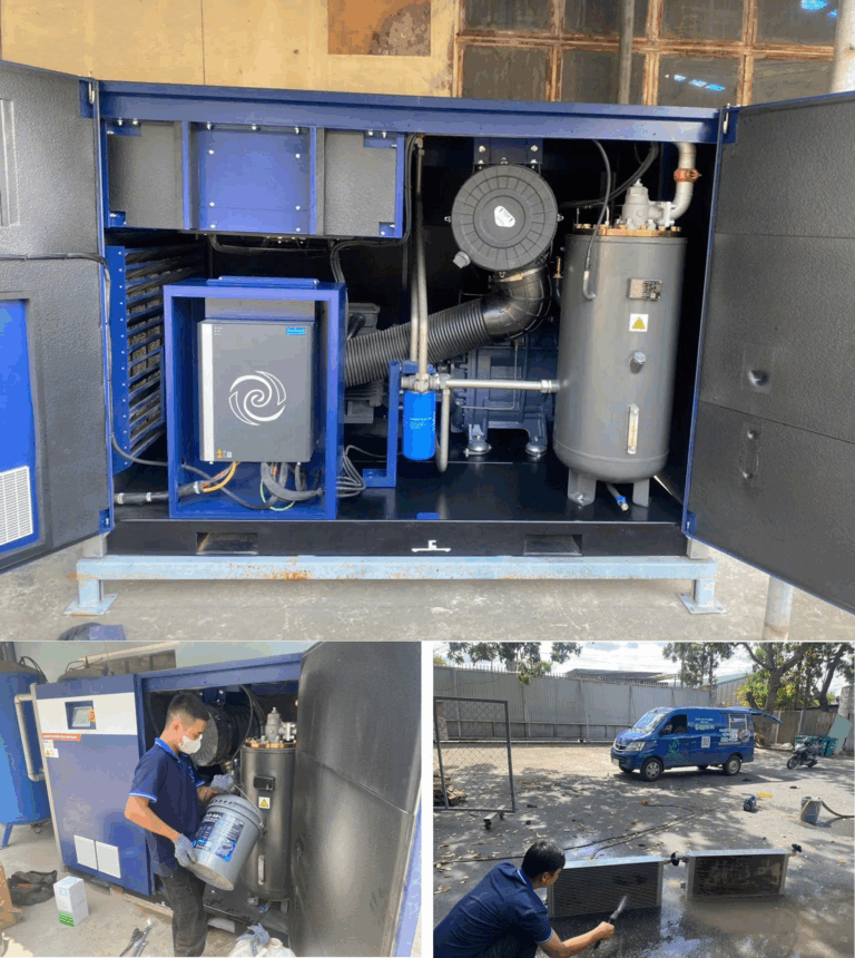 Nén khí ngành ô tô