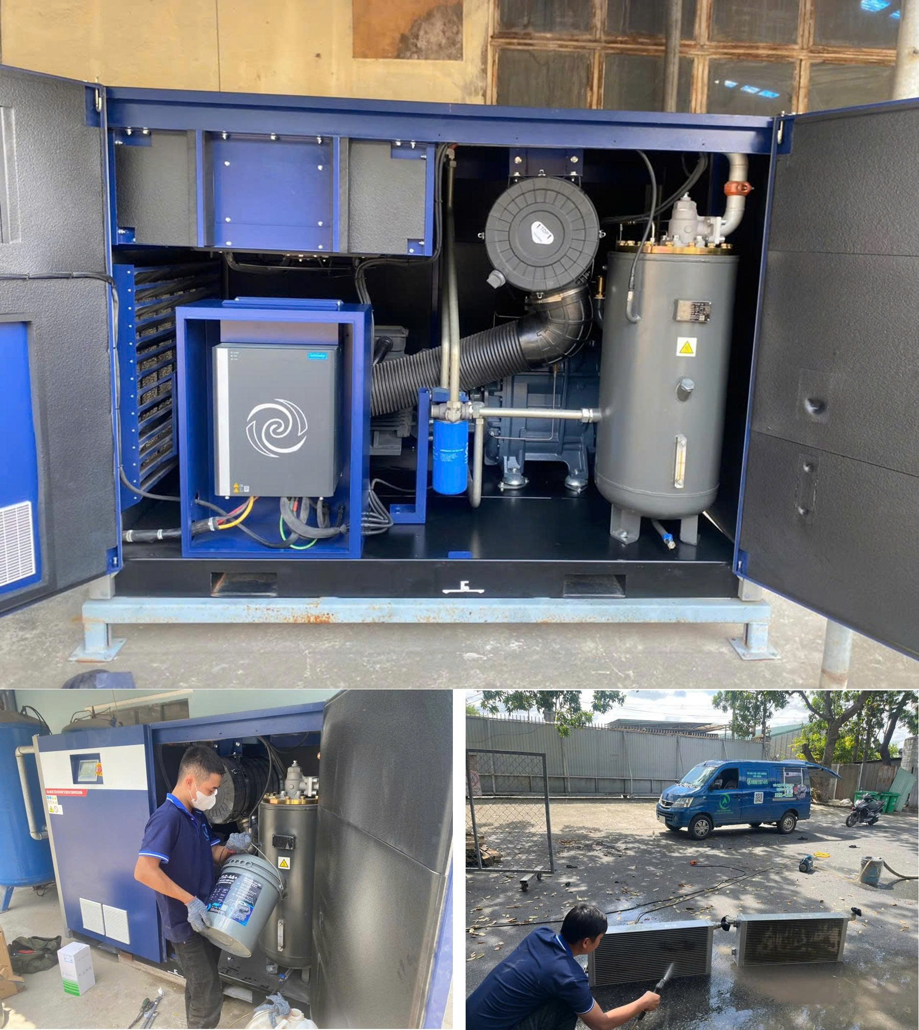 Nén khí ngành ô tô