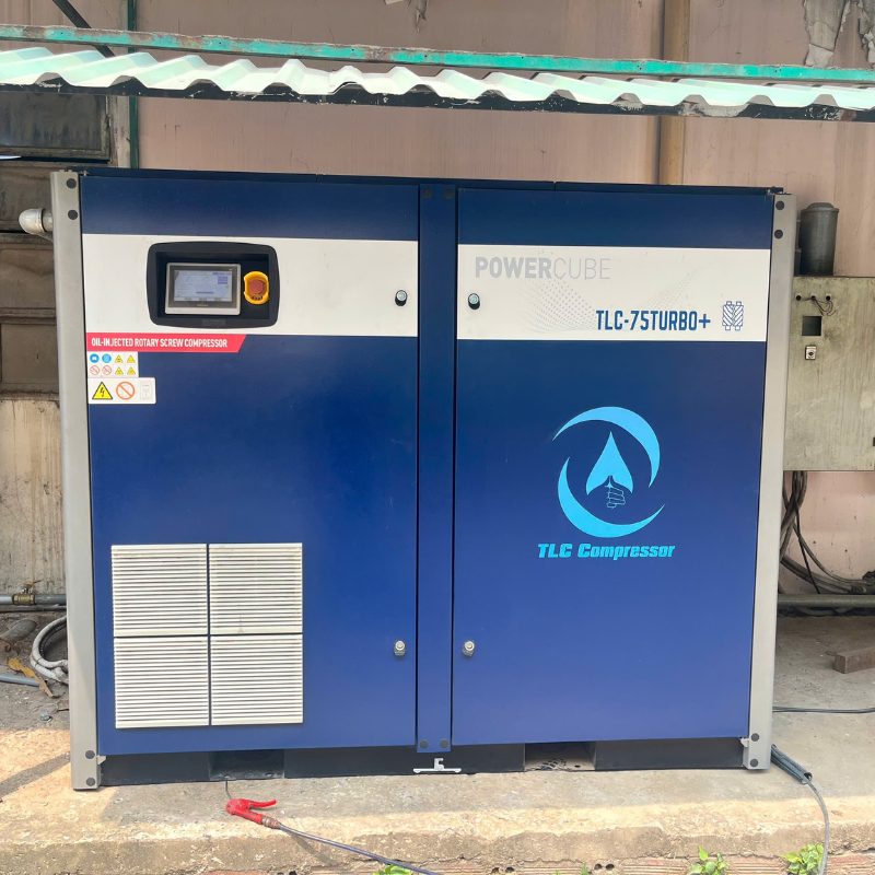 Thiết bị máy nén khí trục vít TLC công suất 75HP đến 200HP