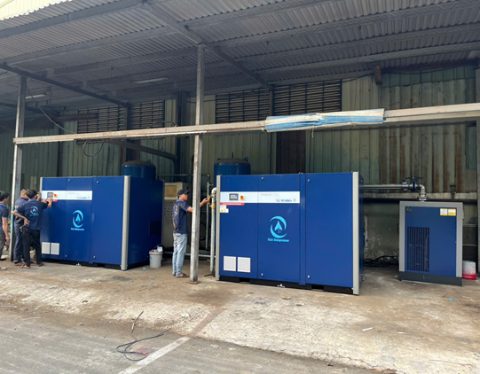 Máy Nén Khí TLC Tiết Kiệm Điện 35% ~ 60%: Con Số Này Đến Từ Đâu? 2 Kết quả tiết kiệm điện máy nén khí TLC từ dự án thực tế