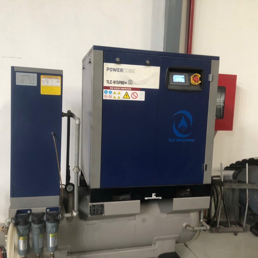 Máy nén khí 20HP biến tần tiết kiệm điện của TLC