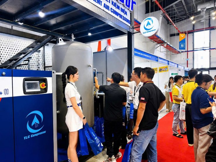 Giải pháp tiết kiệm điện năng cho hệ thống khí nén TLC