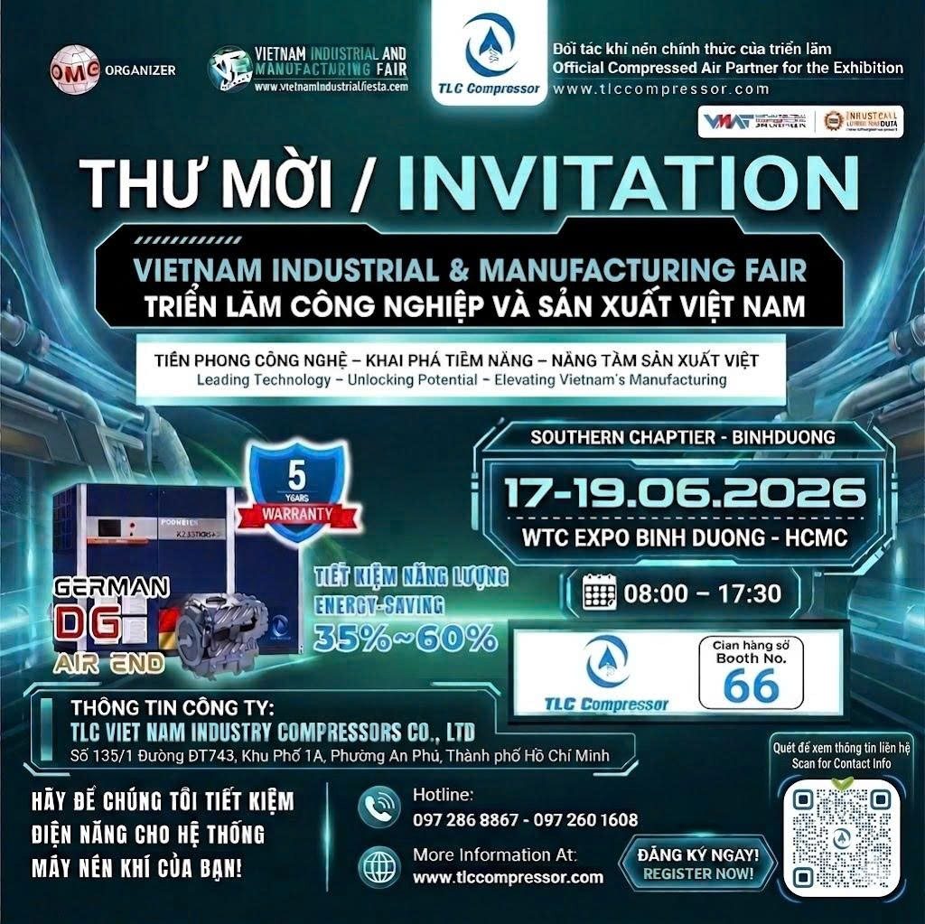 Kỹ sư TLC tư vấn giải pháp máy nén khí cho khách hàng