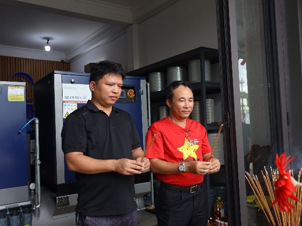 TLC khai trương Trung tâm Bảo dưỡng Máy nén khí tại Quy Nhơn 5 Không gian trưng bày máy nén khí tại Trung tâm TLC Quy Nhơn